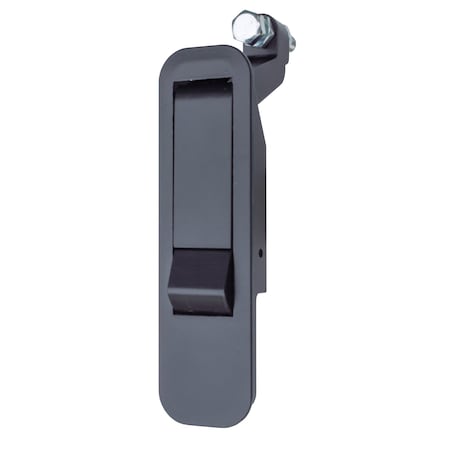 Global Pivot Latch, Long Body, Short Arm, Non-Locking, Black PL-LSN-10206-2006-1PK